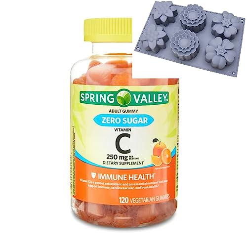 Gomitas vitamina C Spring Valley sin azúcar 120 unidades