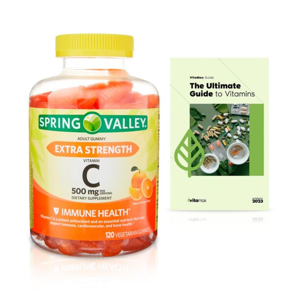 Gomitas de vitamina C Spring Valley frente