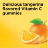 Gomitas vitamin c textura y color mandarina