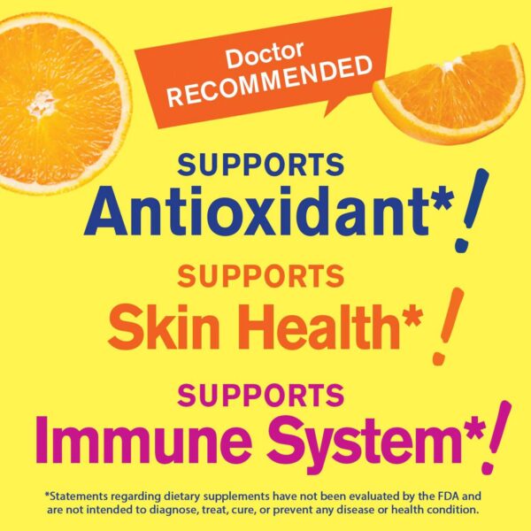 Gomitas vitamina c wellyeah 500mg contenido del frasco