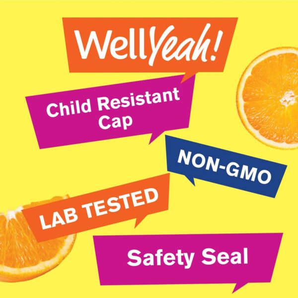 Version 1.0.0 Gomitas vitamina c wellyeah 500mg presentación lateral