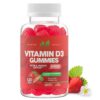 Gomitas vitamina D3 5000IU sabor fresa para adultos y niños