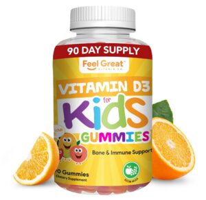 Version 1.0.0 Gomitas vitamina D3 Feel Great Kids frasco