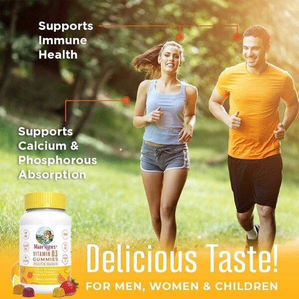 Version 1.0.0 gomitas vitamina D3 para fortalecer huesos sabores variados