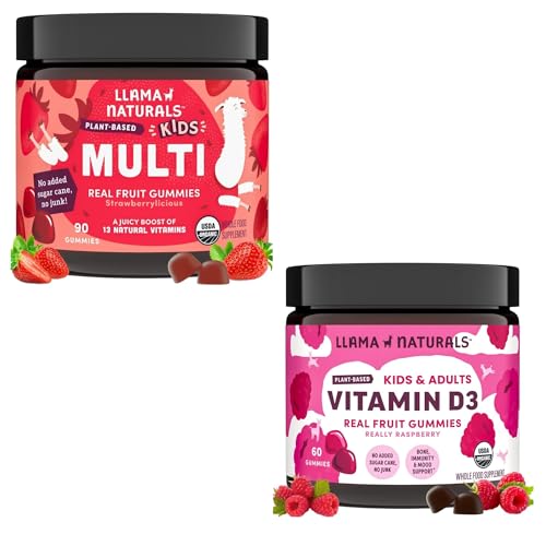 Version 1.0.0 Gomitas vitamina D3 frambuesa Llama Naturals 60 unidades