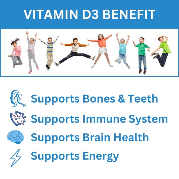 Gomitas vitamina D3 halal sabor mango y durazno