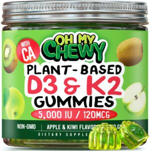 Version 1.0.0 Gomitas Vitamina D3 K2 Center-Filled envase 60 unidades