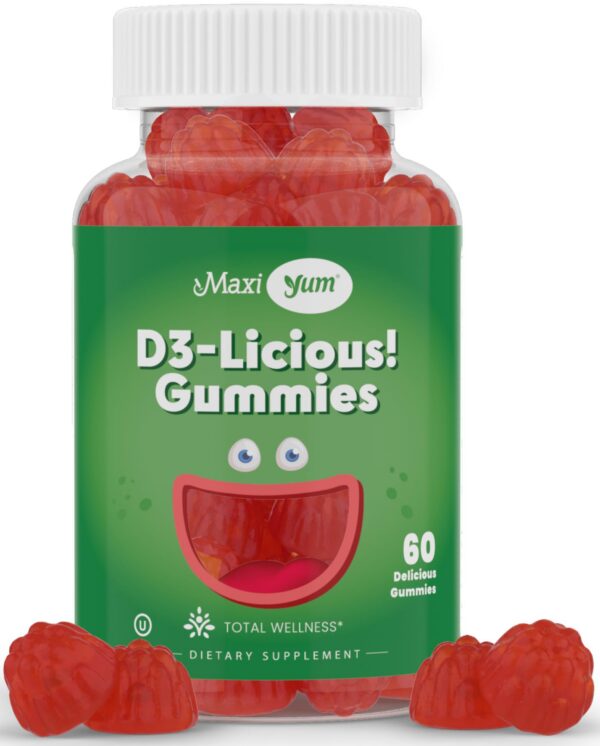 Gomitas vitamina d3 maxi health paquete