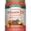 Gomitas vitamina D3 Nature's Truth sabor durazno 5000 IU