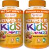 Gomitas de vitamina D3 para niños sabor cítrico paquete de 2