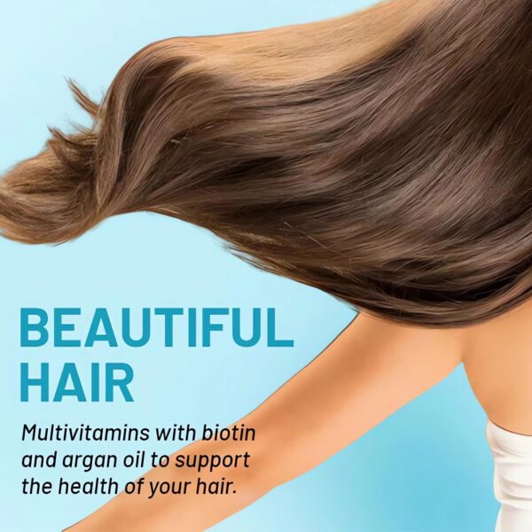 Gomitas vitaminicas para cabello piel uñas Wins Town paquete cerrado