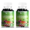 Gomitas VITINITY Veggies sabor frambuesa envase frontal