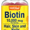 Gomitas WellYeah biotina alta potencia para cabello piel y uñas