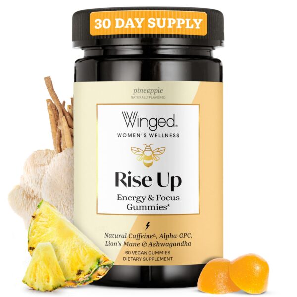 gomitas-winged-wellness-rise-up-energía-enfoque-mujer-piña