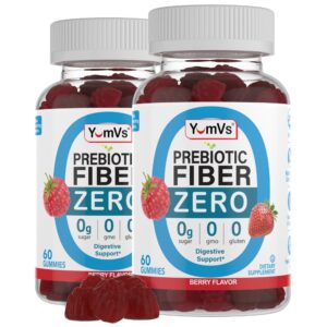 Version 1.0.0 Gomitas YumVs sabor baya suplemento prebiótico sin azúcar