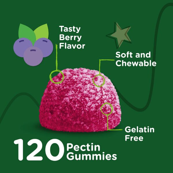 Gomitas de zinc para niños sabor baya