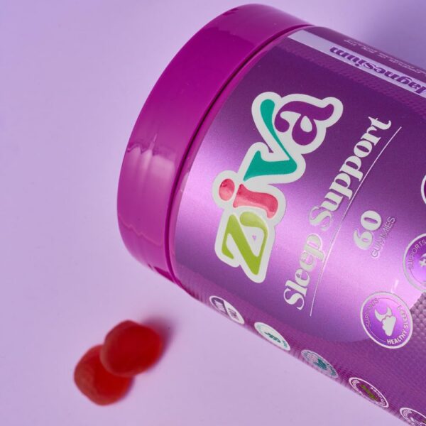 Gomitas ZIVA con melatonina y magnesio para dormir