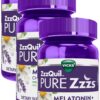 Paquete de gomitas ZzzQuil Pure Zzzs melatonina con sabor a baya y vainilla