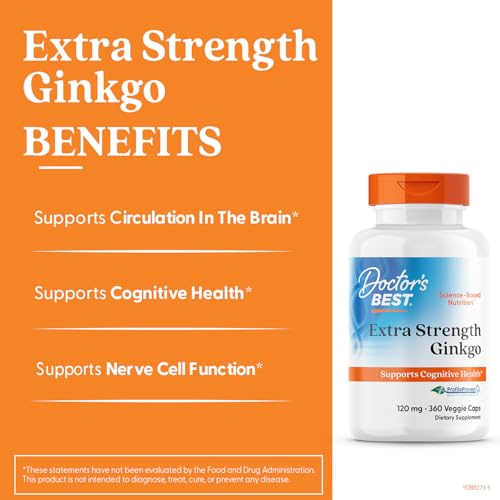 Comprimidos de Ginkgo Biloba Doctor's Best