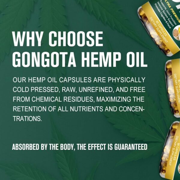 Cápsulas suaves de cáñamo GOTAGO