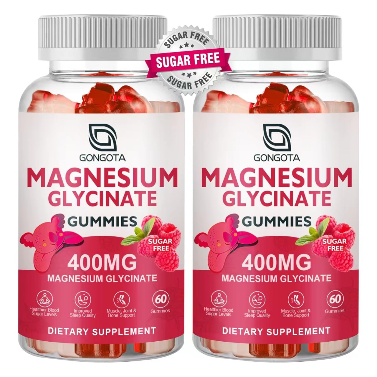 GONGOTA Magnesium Glycinate, 400 mg