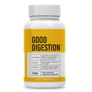Frente del envase Good Digestion enzimas