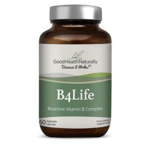 Version 1.0.0 Frasco de B4Life BioActive Vitamin B Complex frente