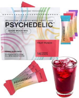 Good Mood Mix polvo de kava sabor fruit punch en sobres