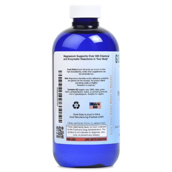 Gotas o gotero para dosis de magnesio líquido