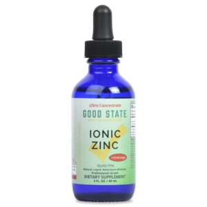 Frasco de Good State Zinc Iónico Natural