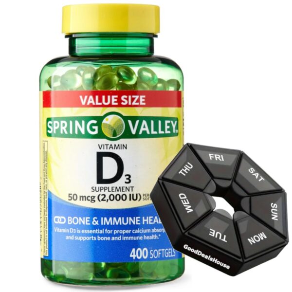 GoodDealsHouse Vitamin D3 bundle frasco frontal