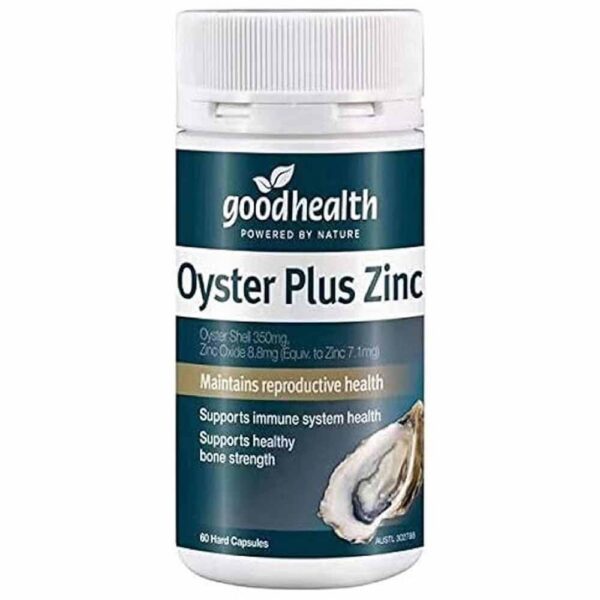 Goodhealth Oyster Plus cápsulas frente al envase