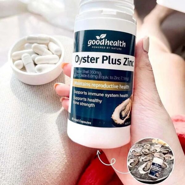 Goodhealth Oyster Plus etiqueta frontal