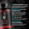 Etiqueta de ingredientes Gorilla Mind Elite