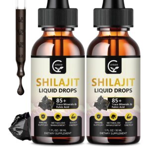 GORNVB Shilajit Himalayan Organic Drops frente