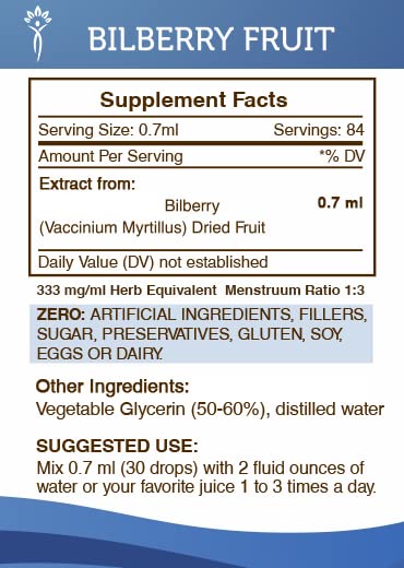 Gota de extracto líquido de arándano de alta calidad