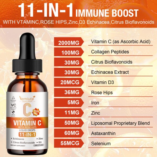 Version 1.0.0 Gotero de vitamina C liposomal