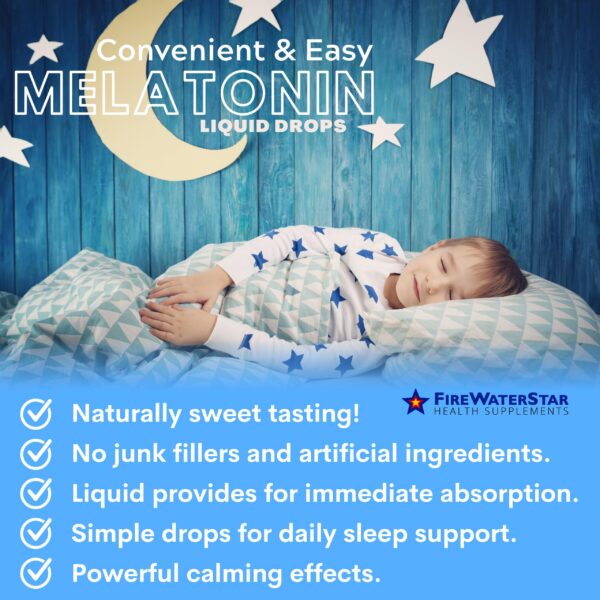 Gotas ajustables de melatonina bioactiva FWS orgánica vegana
