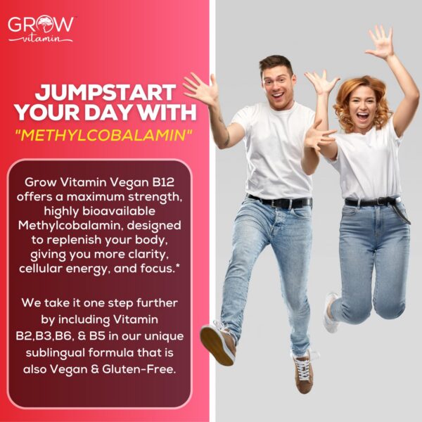 gotas b12 sublinguales metilcobalamina grow vitamin