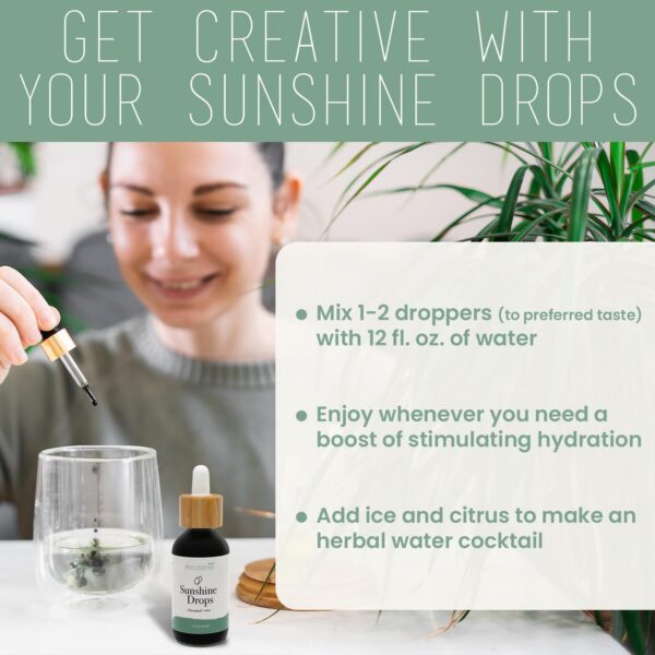 Gotas de clorofila para desodorante corporal natural