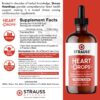 Gotas para corazón Strauss Naturals - mezcla herbal tradicional