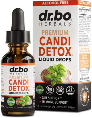 Gotas detox para candida con aceite orgánico de orégano DR. BO