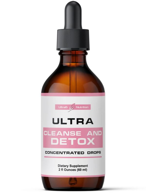 Gotas detox para hígado Ultra6 Nutrition con extractos naturales
