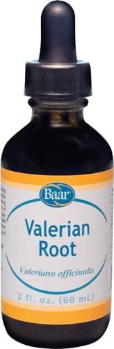 Gotas extracto raíz valeriana Baar botella 2 oz
