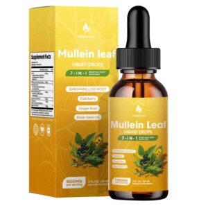 Gotas de gordolobo para pulmones extracto líquido 1500mg