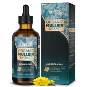 Gotas JSDKFJSA Mullein para pulmones y support respiratorio