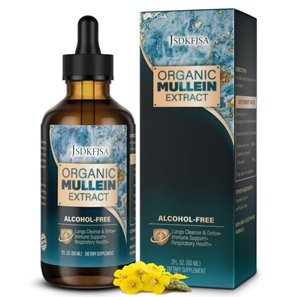 Version 1.0.0 Gotas JSDKFJSA Mullein para pulmones y support respiratorio