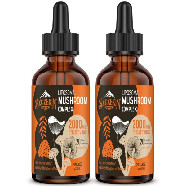 Version 1.0.0 Gotas liposomales de complejo de hongos orgánicos SZCZEKIN