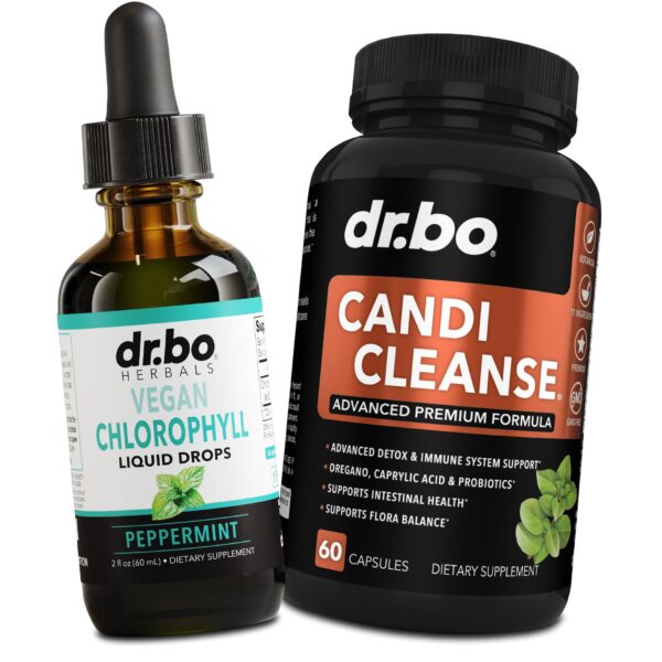 Gotas líquidas clorofila DR. BO envase frontal