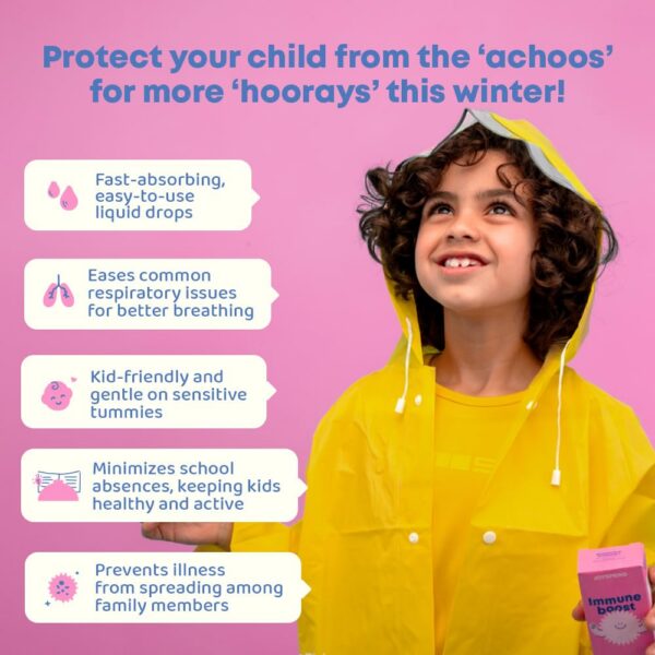 Gotas líquidas de Echinacea y Saúco JoySpring para niños